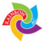 AIR CONDITIONING RAINBOW AIR CONDITIONING LOGO